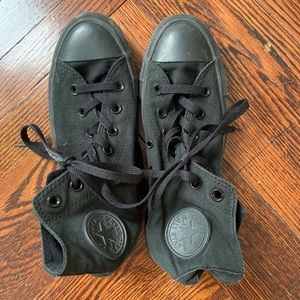 Black High Top Converse